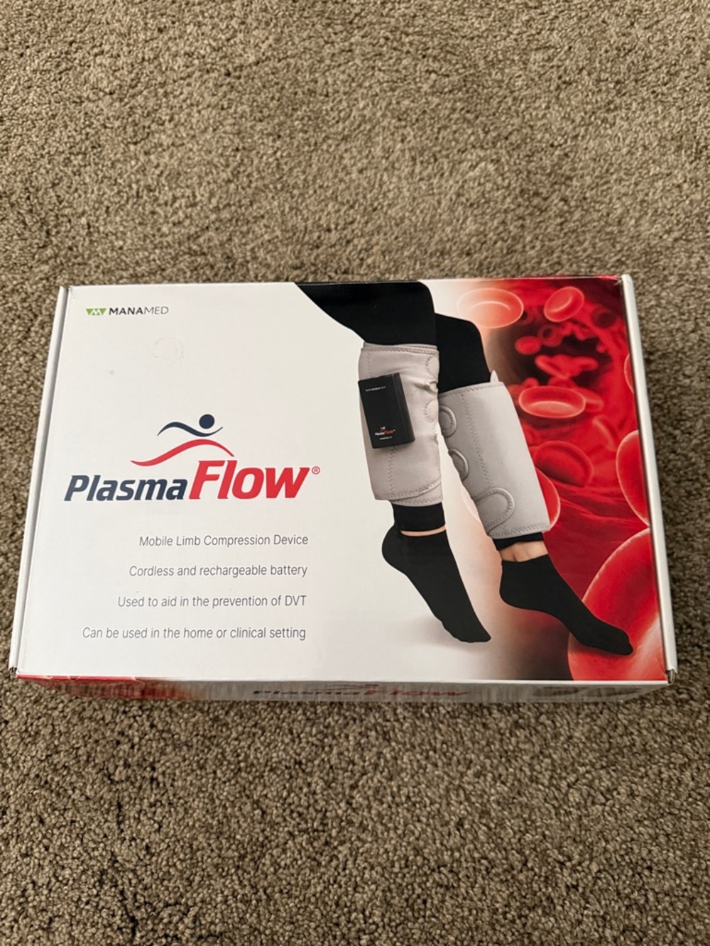 Mobile Limb Compression Device for DVT prevention